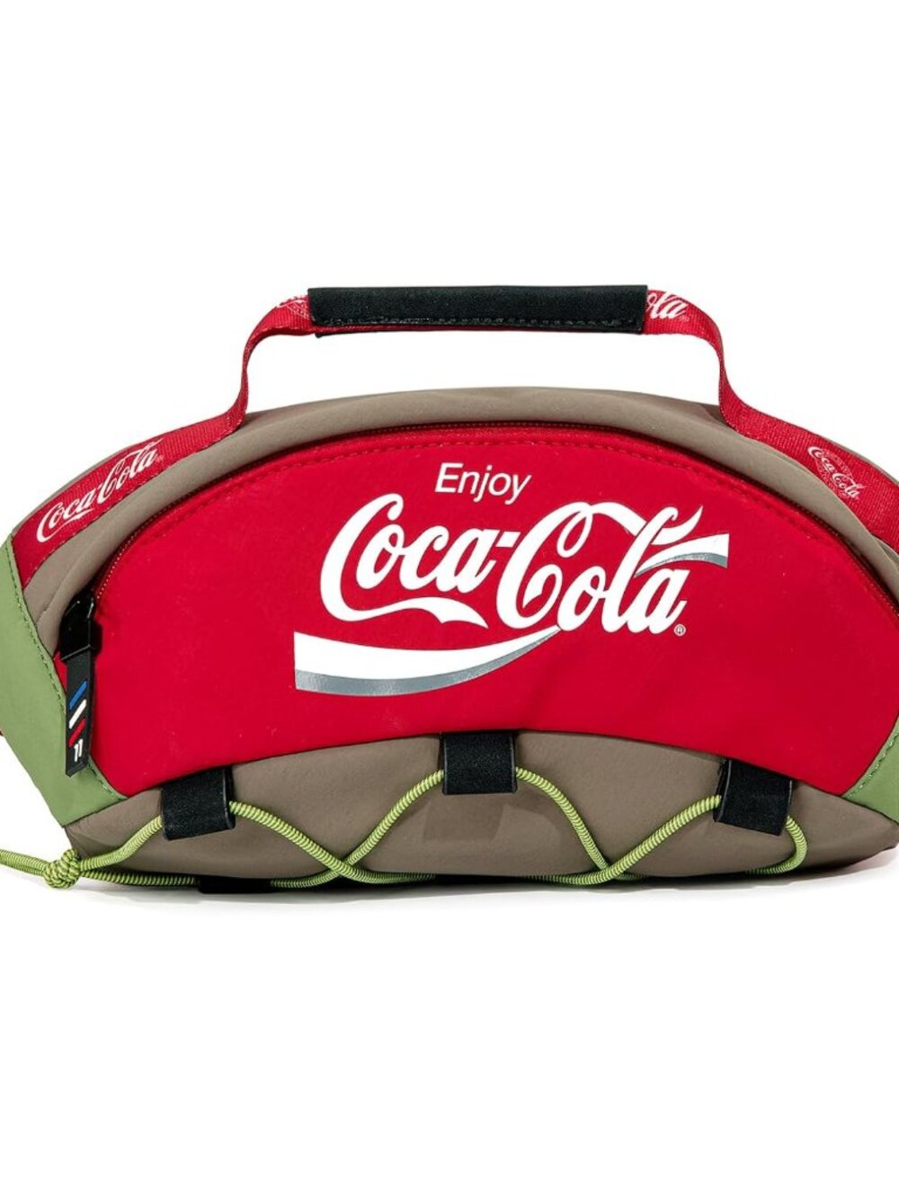 Coca-Cola Fanny Pack, Water Resistant Crossbody Waist Bag with Adjustable Strap